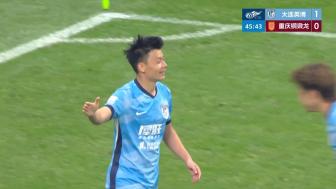 积分追平对手！大连英博1-0送重庆铜梁龙赛季首败 罗竞凌空斩制胜