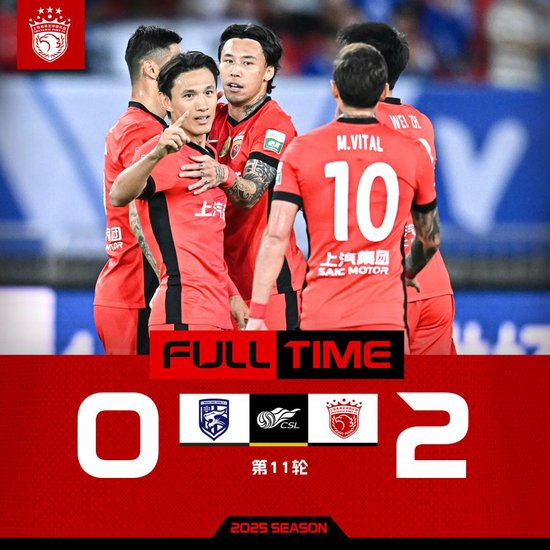 维塔尔世界波开胡，海港客场2-0三镇止颓