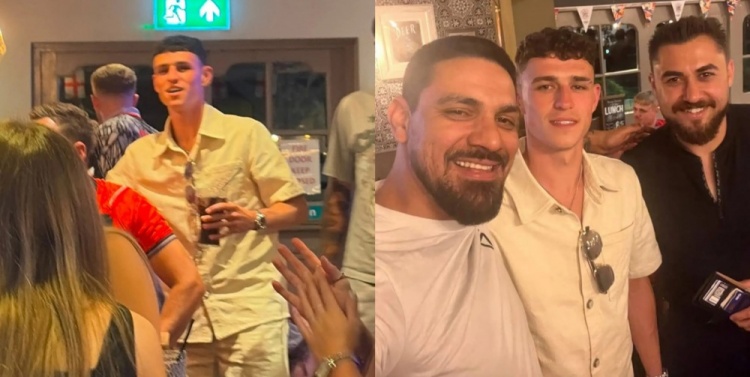未入选英格兰名单 福登现身牛津郡酒吧观战世界杯