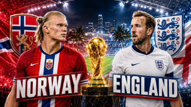 哈兰德VS凯恩 挪威反击上限考验英格兰防线