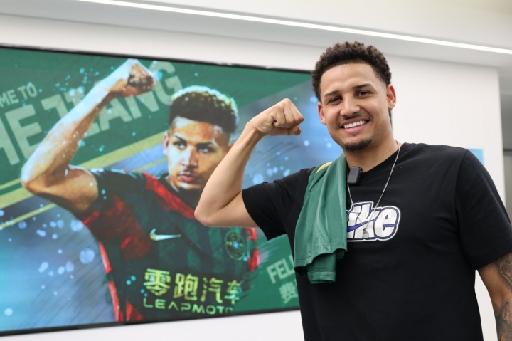 浙江FC官宣签下巴西中锋卡多索 上赛季中超14球6助