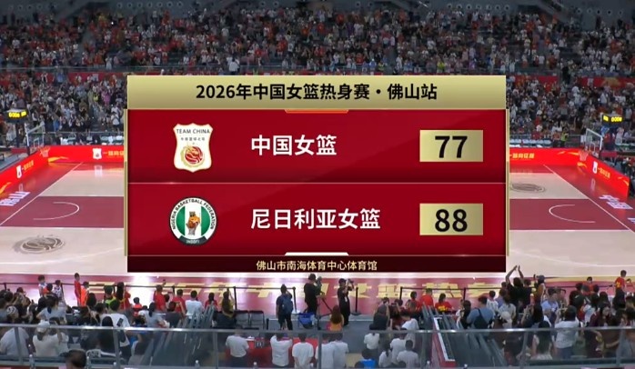 中国女篮热身赛77-88再负尼日利亚 杨舒予23分难救主 中国女篮热身赛77-88再负尼日利亚 杨舒予23分难救主