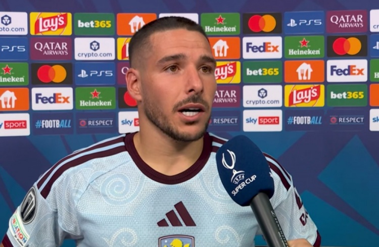 布恩迪亚：持球勇敢展现战术理念 维拉虽败犹荣