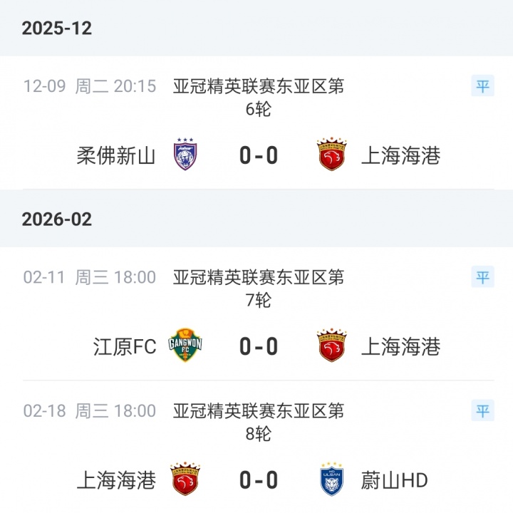 时隔近两年首胜！海港客场6-4取胜，结束跨赛季亚冠13轮不胜
